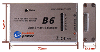 2 to 6 lipo cells balancer