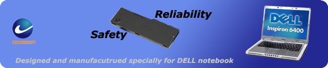 Battery pack for dell notebook or laptop PC
